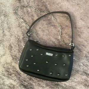 The ragged priest studded shoulder bag used twice perfect condition